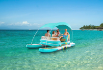 Cho thuê dụng cụ và phương tiện thể thao: thuyền buồm, mô tô nước, xuồng, ván, dù lướt sóng