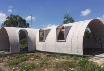 Nhà homestay bằng vật liệu compositer