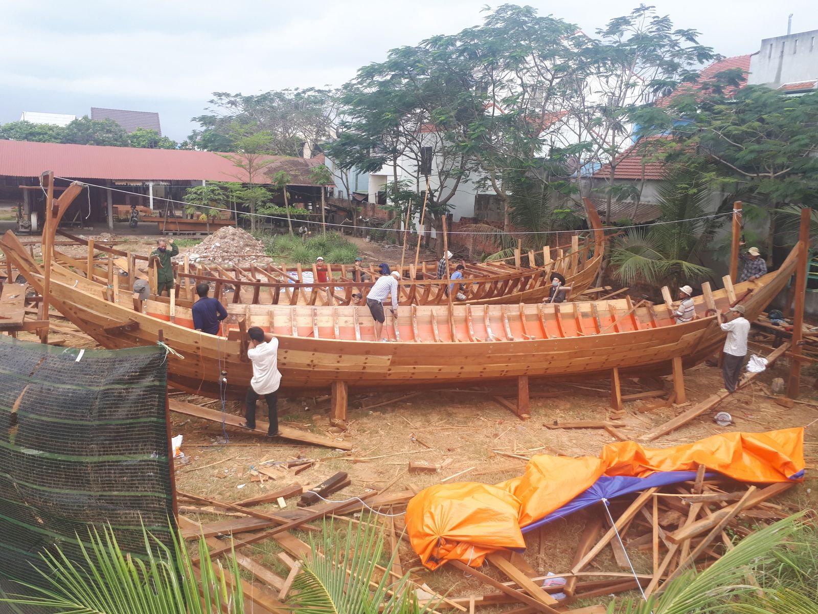 Quy trình đóng thuyền chuyên nghiệp tại xưởng Cohaco